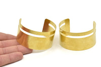 Brass Bracelet Blank - Raw Brass Flat Stamping Bracelet Blanks, Bangles (35x145x0.80mm) BRC096