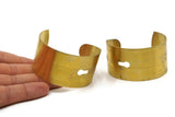 Brass Bracelet Blank - Raw Brass Bracelet Blanks, Bangles (35x158x0.80mm) BRC021