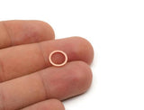 Copper Circle Connector, Raw Copper Circle Connectors, Findings (8/10/12x0.80mm) SMP2855 SY0378