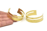 Brass Bracelet Blank - Raw Brass Flat Stamping Bracelet Blanks, Bangles (20x145x0.80mm) BRC023