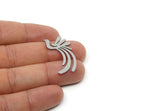 Custom Phoenix Charms for Jewelry Making, Personalized Brass, Copper, Stainless Steel Bird Pendant (34x18x0.80mm) SMP3158