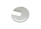 Steel Round Charm, Stainless Steel Geometric Charms With 4 Holes, Findings (30x0.80mm) SMP3313