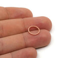 Copper Circle Connector, Raw Copper Circle Connectors, Findings (8/10/12x0.80mm) SMP2855 SY0378