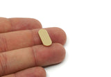 Brass Oval Blank, Raw Brass Oval Shaped Blanks, Brass Findings, Stamping Blanks (19x8x1.5mm) SMP3276