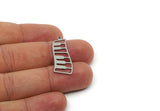 Steel Irregular Charm, Stainless Steel Irregular Shaped Charms With 1 Loop, Findings (28/38x0.80mm) SMP3092