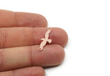 Raw Copper Seagull Bird Charm, Animal Necklace Pendants, Connector Findings (8.5x15x0.80mm) SMP3309