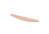 Copper Charm, 2 Pieces Raw Copper, Copper Pendants, Charm Pendants, Copper Charms With 2 Holes (6x43x0.80mm) SMP2849