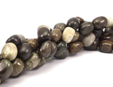 Full Strand Apple Stone 18x15Mm  Barrel Gemstone Beads T016