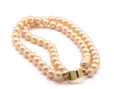 Vintage  Glass Pearl Beads ,  ( 12mm ) 16 inch. 1 Strand M03