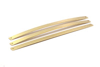 Bracelet Stamping Blank, 5 Raw Brass Bracelet Stamping Blanks With 2 Holes ( 8x145x1mm) D0379