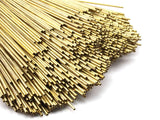 Brass Himmeli 2mm Tubes, 24 Raw Brass Himmeli Diy Tube Beads, For Air Plants , Geometric Shapes Customize Size -2mm-