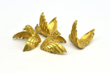 Raw Brass Bird, Raw Brass Bird Figurines  (20x20mm) N0126