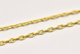 Raw Brass Chain, D Chain, Raw Brass Soldered Chain (1.70mm) MB 8-31