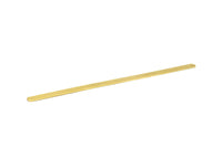 Rectangle Stamping Blank, 6 Raw Brass Bracelet Stamping Blanks (6x145x1mm) D0226