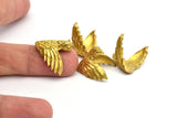 Raw Brass Bird, Raw Brass Bird Figurines  (20x20mm) N0126
