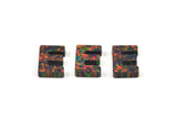 Opal E Letter - Snythetic Opal Initial Letter (10x7.50x2.50mm) F008