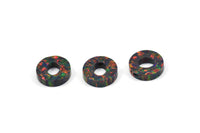 Opal O Letter - Snythetic Opal Initial Letter (10x2.50mm) F085