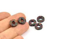 Opal O Letter - Snythetic Opal Initial Letter (10x2.50mm) F085