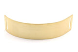 Brass Choker Necklace - Raw Brass Chokers With 2 Holes (20x80x0.80mm) N0516