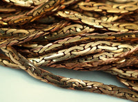 Vintage Brass Chain, 1 Meter- 3.3 Feet Vintage Raw Brass Chain (4.5mm) Z136