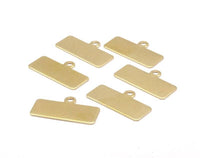 Brass Bracelet Charrm, 25 Raw Brass Bracelet Parts Connectors (25x10x0.80mm) Brc247--d0418
