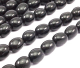 Siyah Taş 19x15mm Tam Sıra Değerli Taş Boncuklar T019