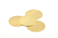 Pirinç Damgalama Boşluğu, 10 Ham Pirinç Damgalama Boşluğu Diski, Deliksiz (38x0,50 mm) A0945