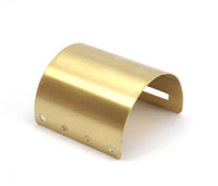 Raw Brass Bracelet - 2 Raw Brass Cuff Bracelet Bangles (60x110x0.80mm) Brc039