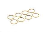 Brass Circle Connector, 50 Cutting Raw Brass Circles (12mm) A0583