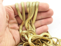 Snake Chain, 2m Raw Brass Snake Chain (6mm) - ( Z072 )
