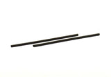 90mm Black Tubes, 24 Oxidized Brass Black Long Tubes (2.5x90mm) S239