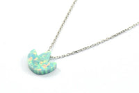 Tiny Opal Lotus, Lotus Charm, 1 PC Flower Beads, Charms, (10x9mm)  F018