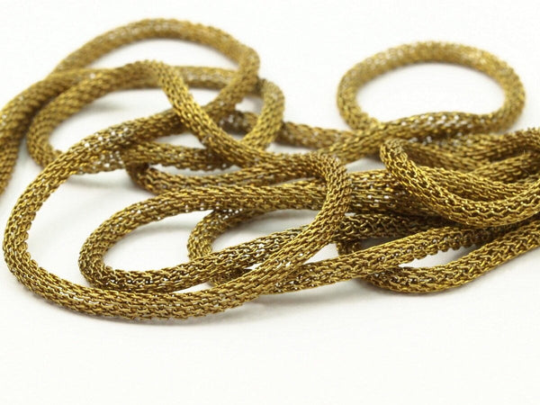 Raw Brass Mesh, 5M (3mm) Chain Z140