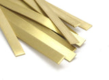 Brass Cuff Stamping Blank, 5 Raw Brass Bracelet Stamping Blanks, Bangles (6x145x1mm) D0224
