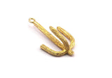 Brass Anchor Pendant, Raw Brass Anchor Charms, Jewelry Supplies, Findings (33x21x8mm) N0397