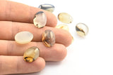 12 Montana Agate Cabochon Oval Gemstone (18x13mm) Y124