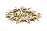 Doğal Sedef Boncuklar, Tam Sıralı Kabuk Boncuklar, İnci Boncuklar, Sivri Boncuklar (28 mm) SZ01