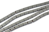 Hematit Ok Boncukları 7x4mm Siyah Ok Şeklinde Boncuklar Tam Zincir 15,5 İnç TK04