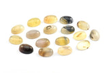 12 Montana Agate Cabochon Oval Gemstone (18x13mm) Y124
