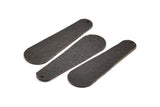 Hammered Boho Finding, 2 Oxidized Brass Black Hammered Geometric Boho Blanks With 1 Loop, Earring Findings (44x13x8x1mm) N0132 S324