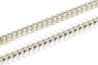 Fish Bone Chain, 2 Meters Silver Tone Brass Fish Bone Chain (11mm ) Z080