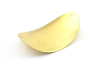 Brass Cuff Blanks, 4 Brass Cuff Bracelet Blanks (76x45mm) A0319