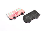 Fridge Magnet Parts, 3 Fridge Plastic Van Magnet Parts (45x26x2mm)