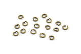 3mm Jump Rings - 500 Antique Brass Jump Rings (3mm) A0374