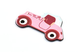 Fridge Magnet Parts, 3 Fridge Plastic Car Magnet Parts (49x29x2.2mm)