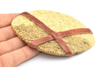 Vintage Belt Buckle, 1 Vintage Handcraft Belt Buckle (110x74mm) - Made In Germany BS 1244