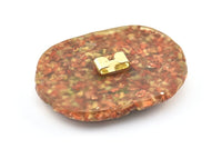 Vintage Belt Buckle, 1 Vintage Handcraft Belt Buckle (95x77mm) - Made In Germany BS 1288