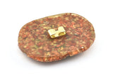 Vintage Belt Buckle, 1 Vintage Handcraft Belt Buckle (95x77mm) - Made In Germany BS 1288