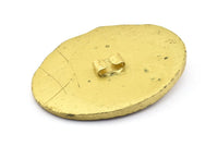 Vintage Belt Buckle, 1 Vintage Handcraft Belt Buckle (108x80mm) - Made In Germany BS 1244