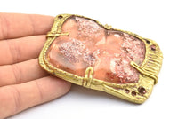 Vintage Belt Buckle, 1 Vintage Handcraft Belt Buckle (87x62mm) - Made In Germany BS 1244